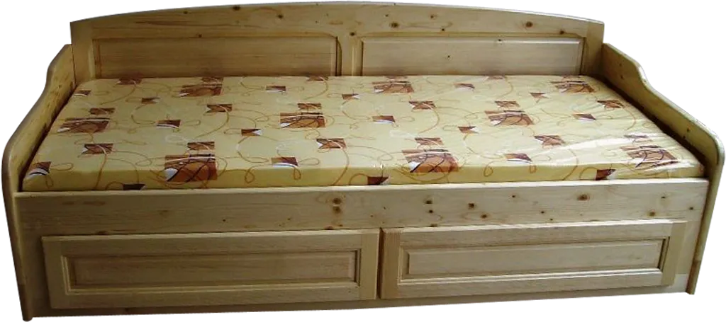 Легло чам с чекмеджета